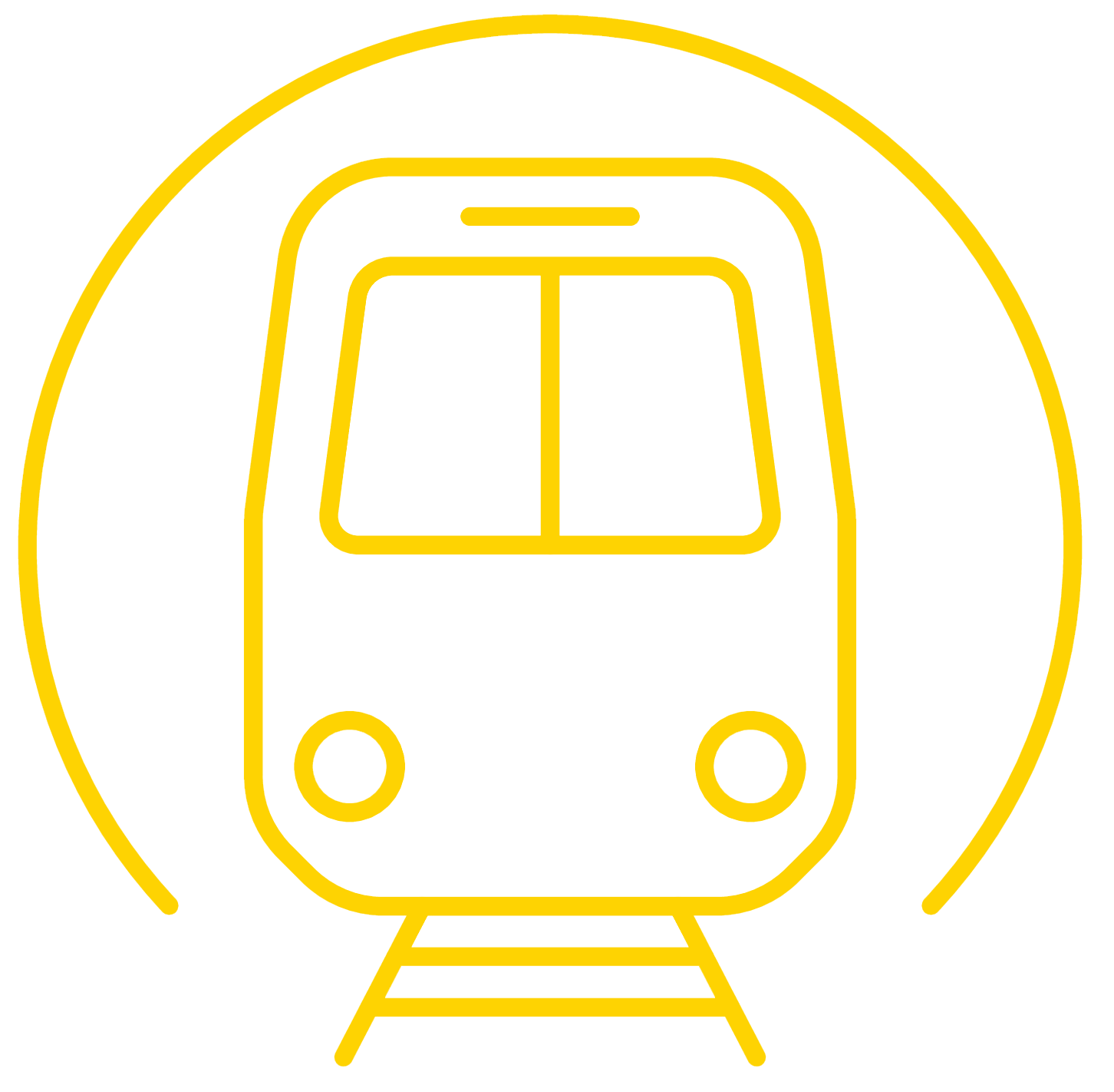 subway train in front view black line icon metro station linear pictogram symbol of underground station for electric public transport outline icon logr تبلیغات مترو