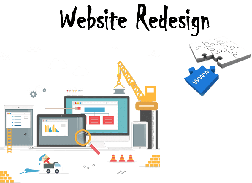 خدمات باز طراحی سایت Website redesign services