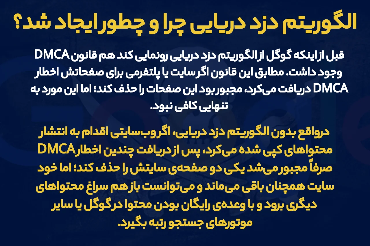الگوریتم دزد دریایی چرا و چطور ایجاد شد