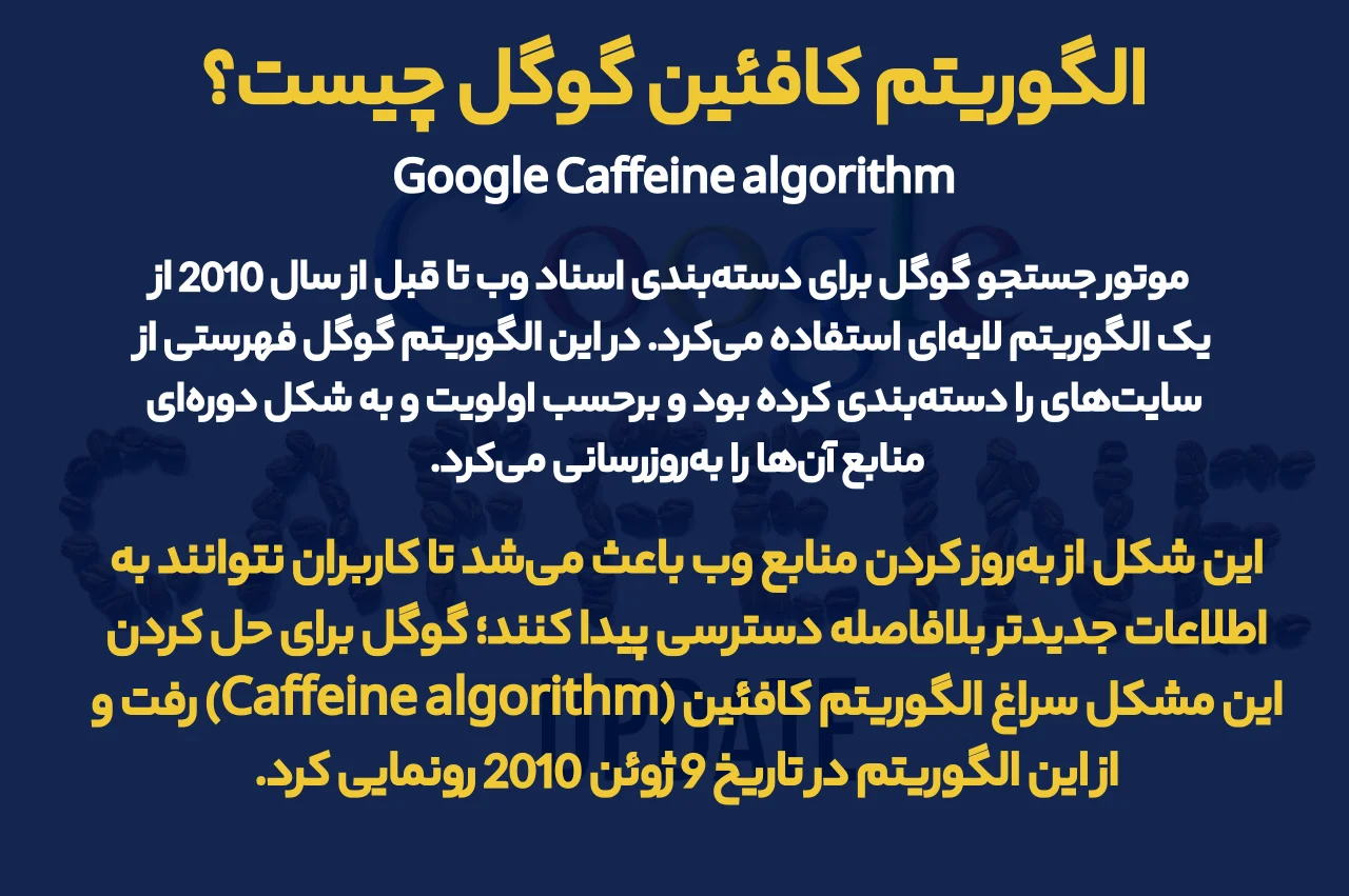 الگوریتم کافئین گوگل چیست