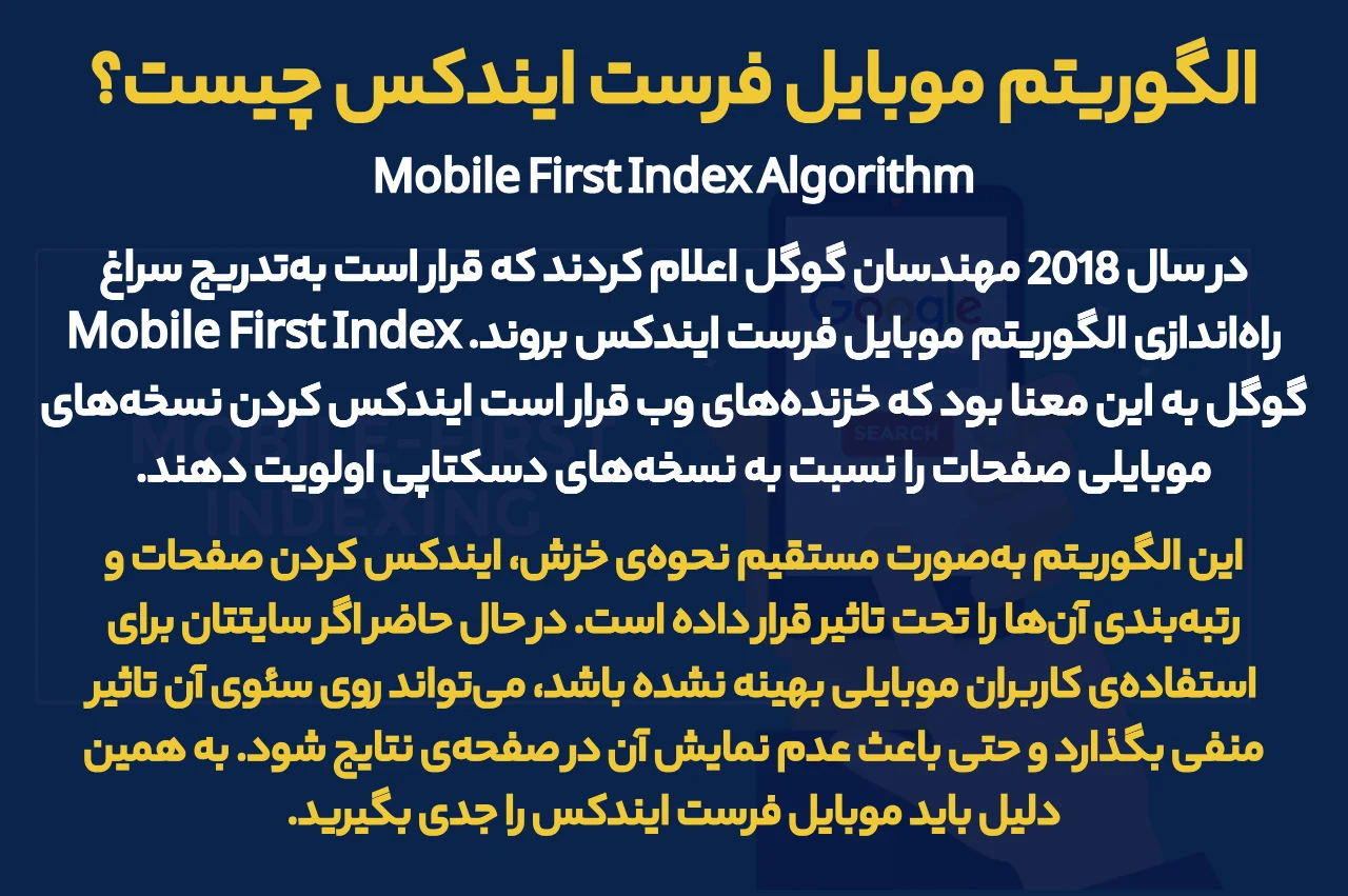 الگوریتم موبایل فرست ایندکس چیست