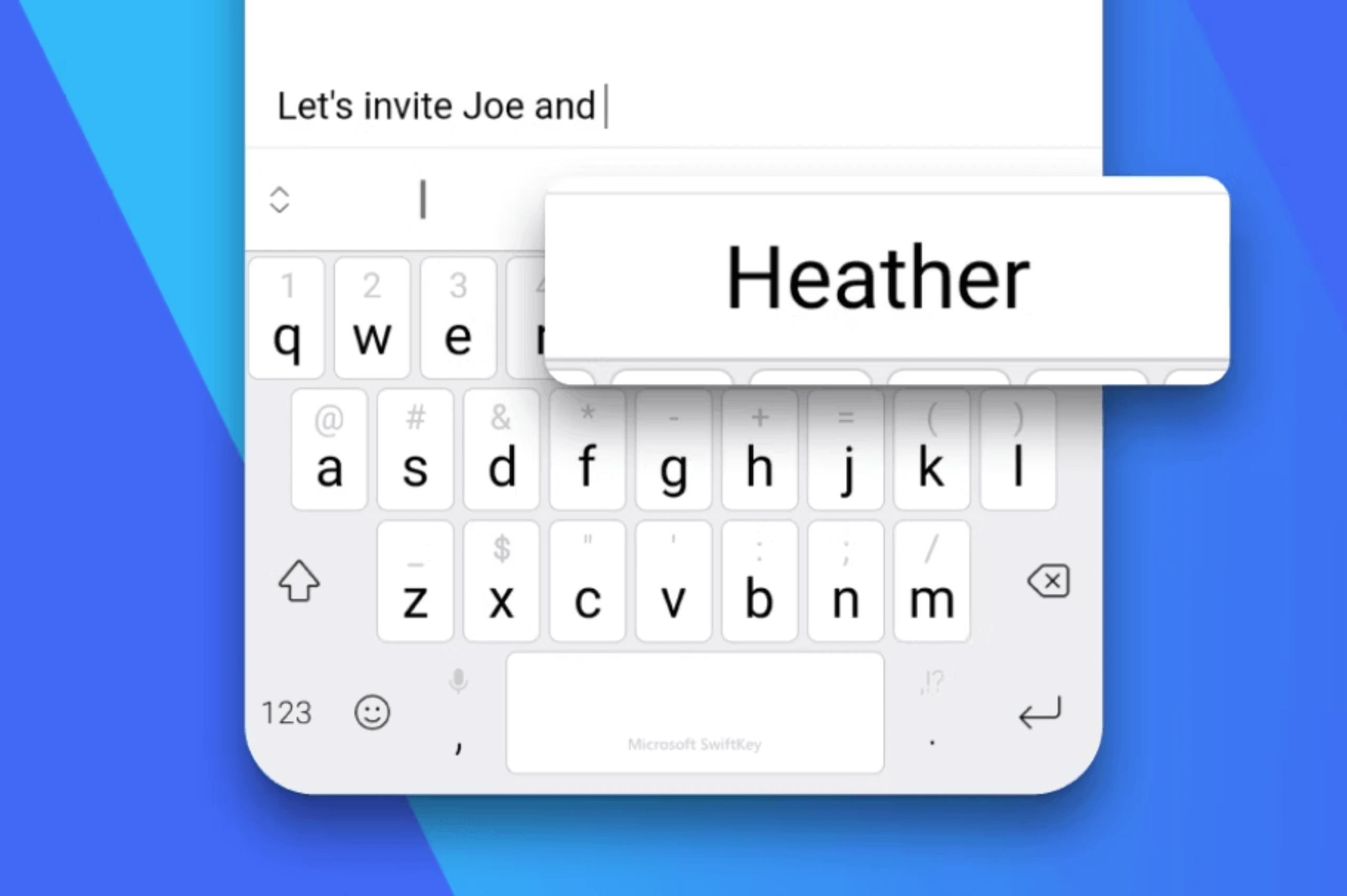 هوش مصنوعی Microsoft SwiftKey AI Keyboard