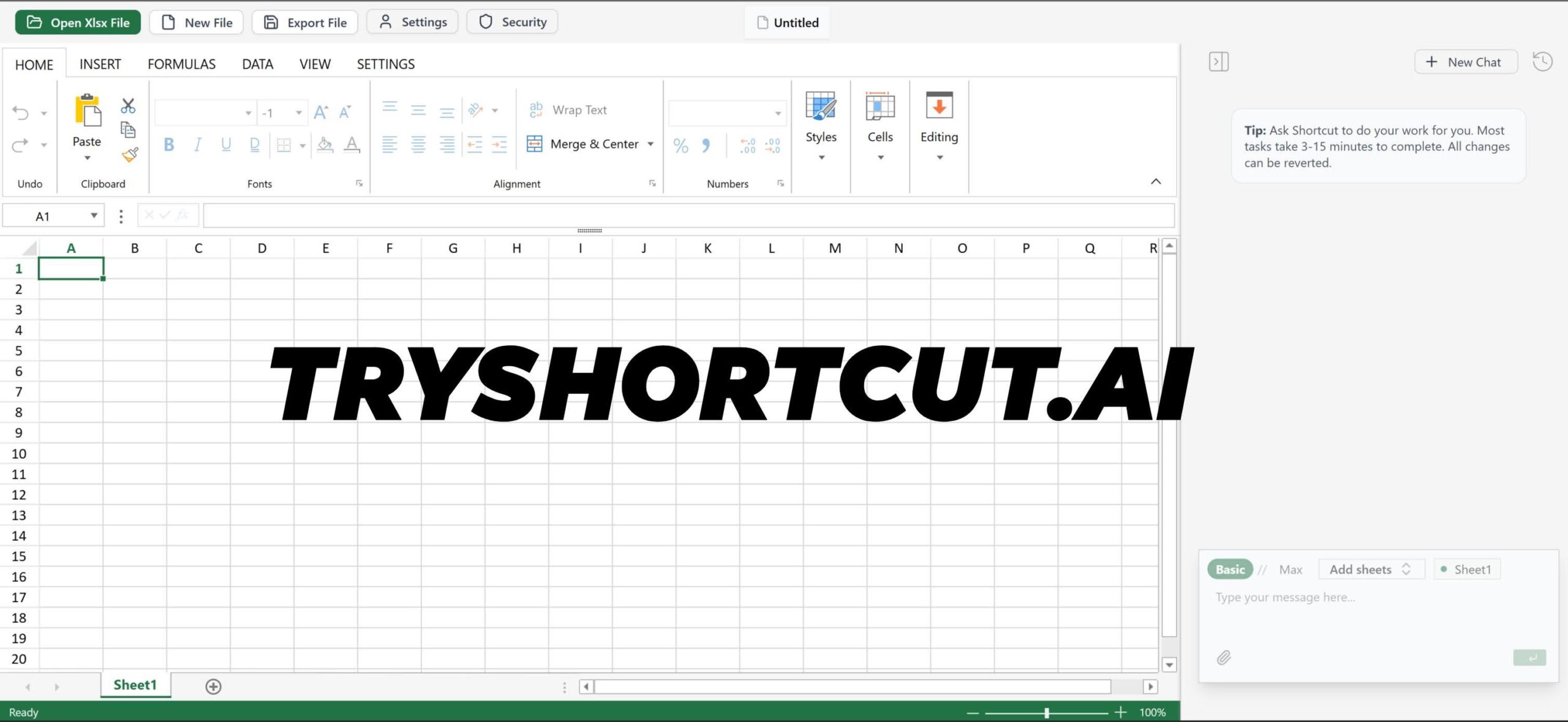 هوش مصنوعی Tryshortcut؛ دستیار هوشمند اکسل